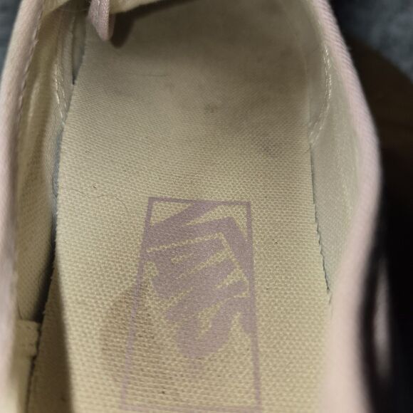 Vans Stackform Women US Size 5.5 Shoes Lilac Oversized Flowers Platform Sneakers - Picture 7 of 10